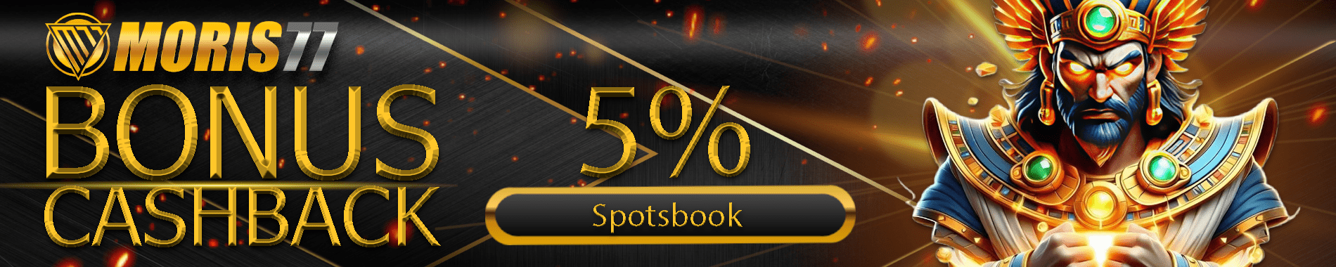 Bonus Cashback Sportbook 5%